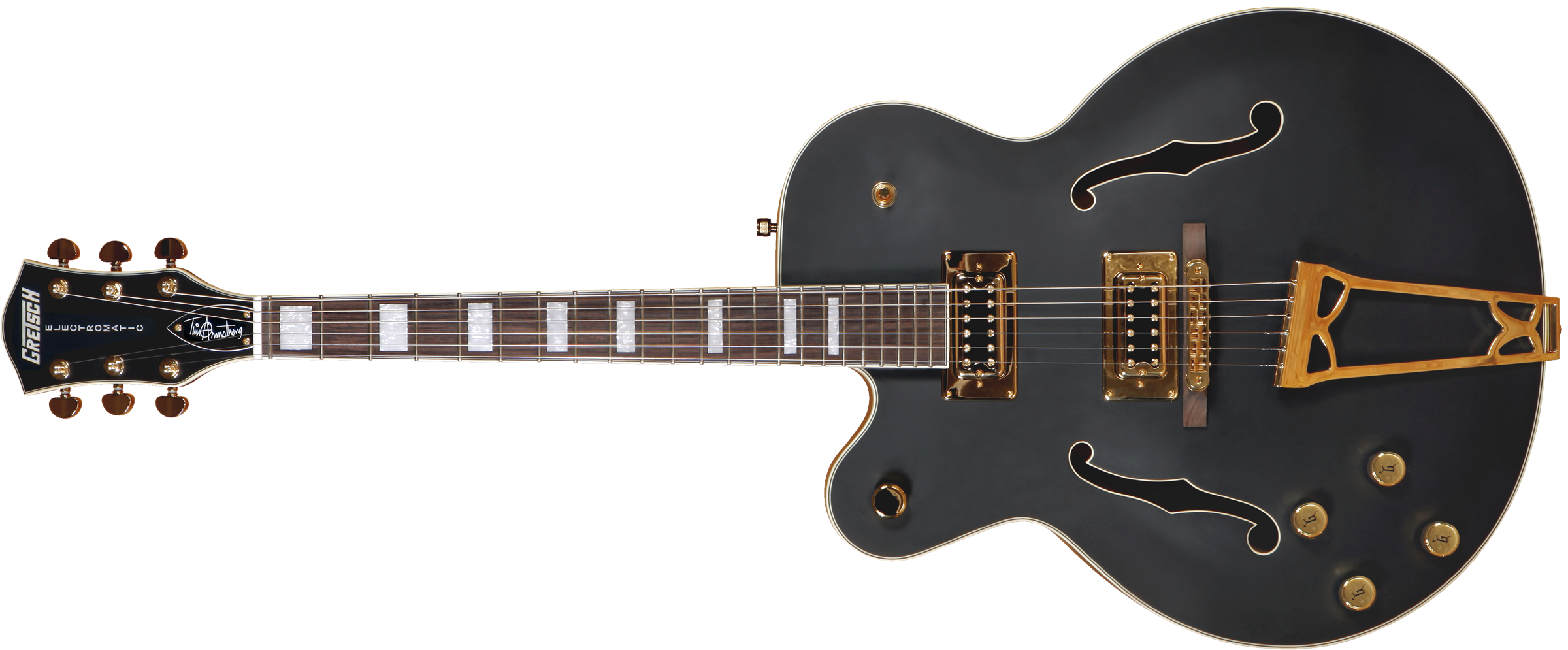 G5191BK Tim Armstrong Signature Electromatic® Hollow Body with Gold Hardware, Left-Handed